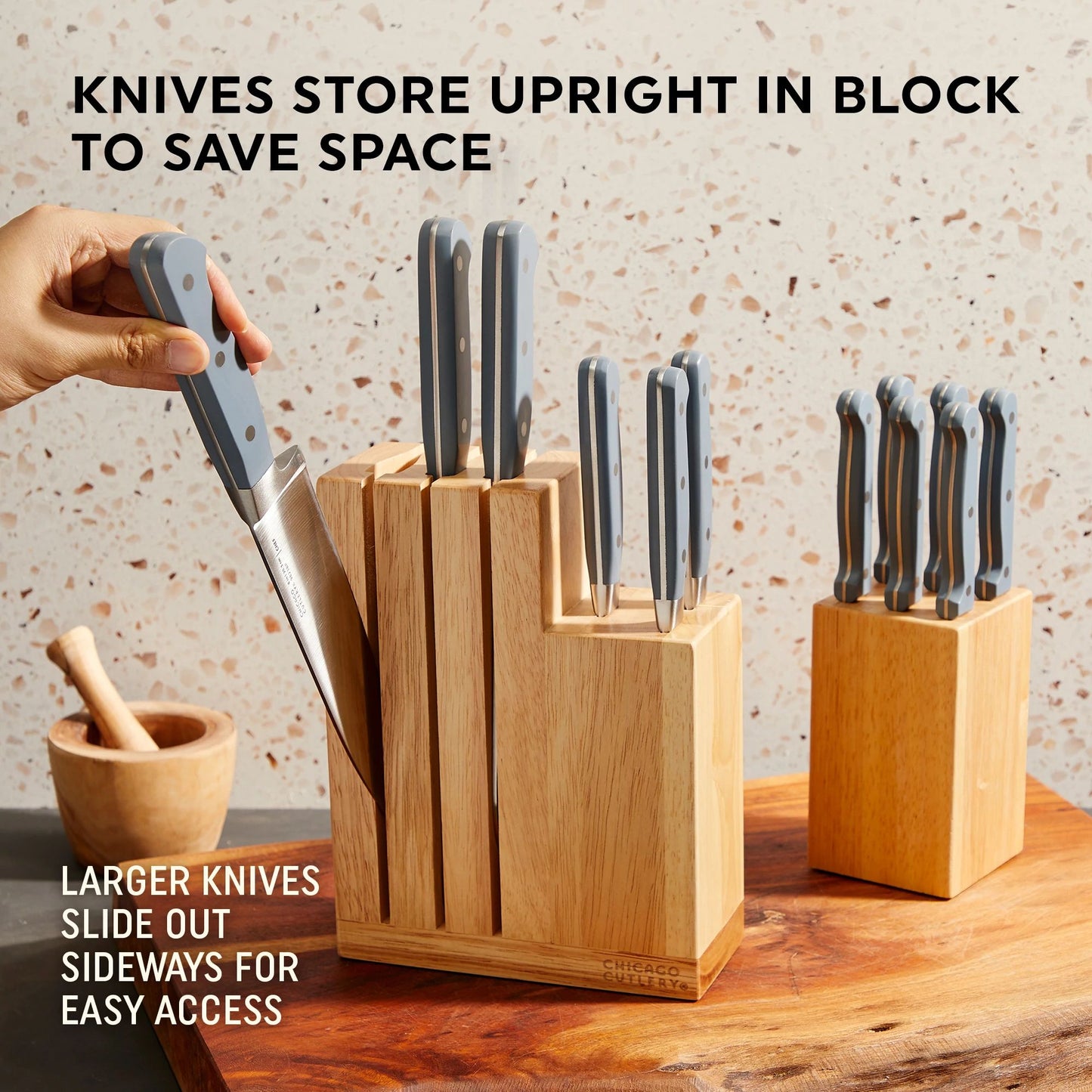 Chicago Cutlery® Halsted 14-piece Modular Block Set