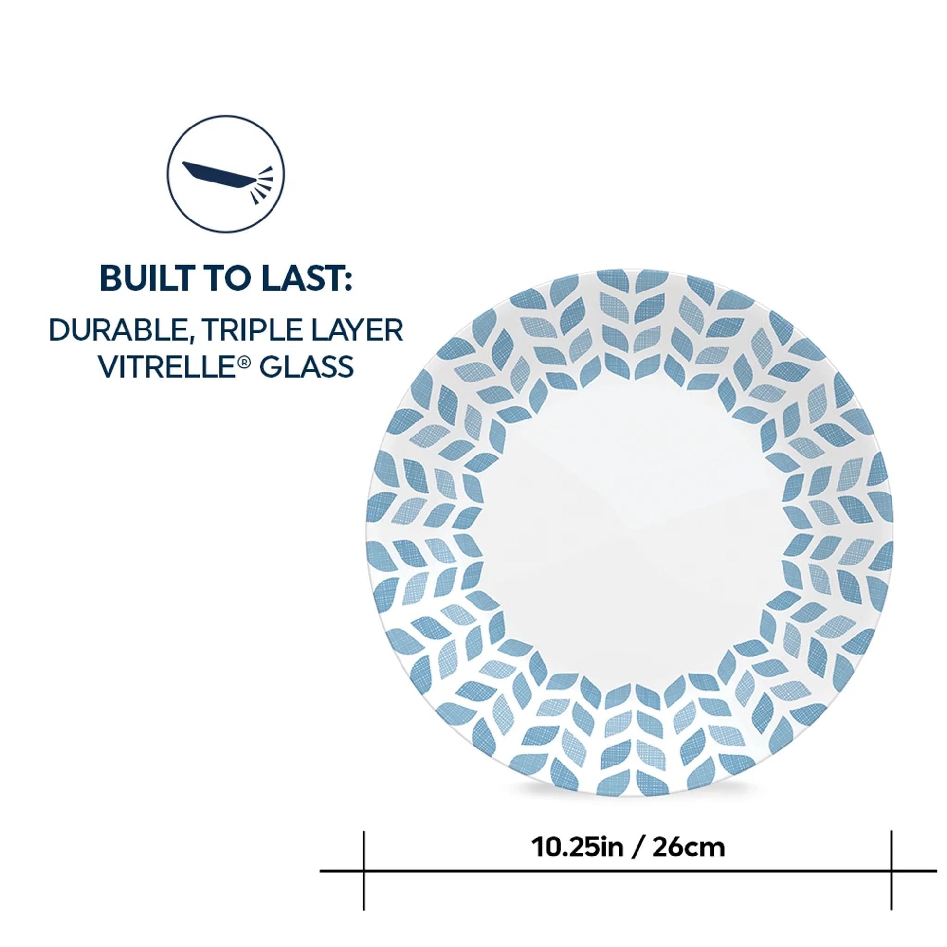 Corelle® Global Collection Northern Pines 10.25" Dinner Plates, 6-pack