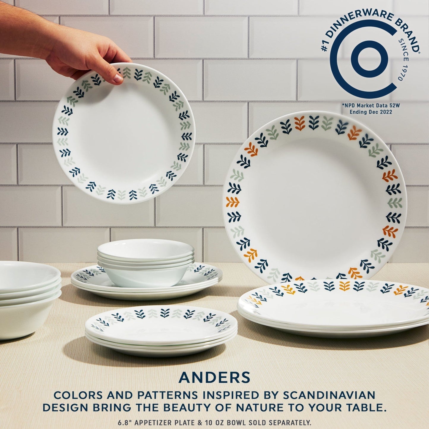 Corelle® Anders 10-ounce Dip & Condiment Bowl